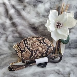 Aldo Snakeskin Crossbody Purse